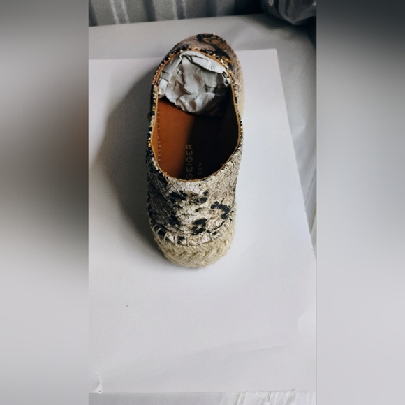 Kurt Geiger Women's Snakeskin Espadrilles 38.5 - Picture 4 of 11